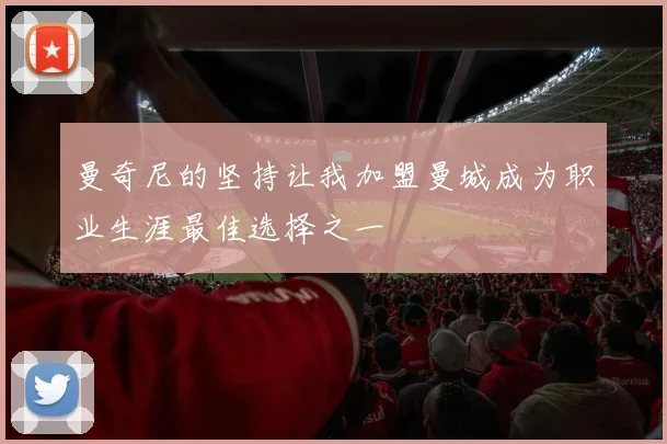 曼奇尼的坚持让我加盟曼城成为职业生涯最佳选择之一
